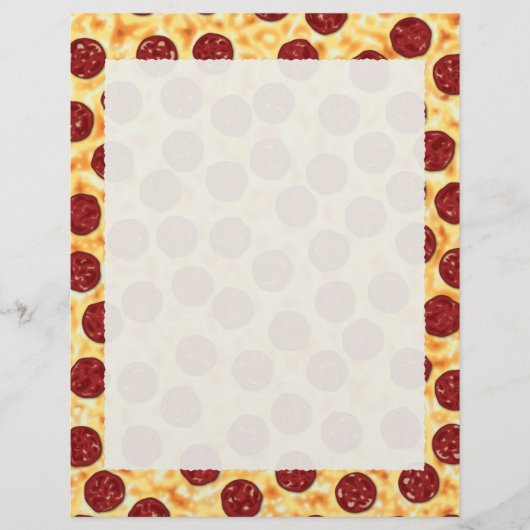 Pepperoni Pizza Pattern (Front)