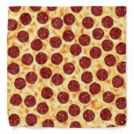 Pepperoni Pizza Pattern Bandana at Zazzle