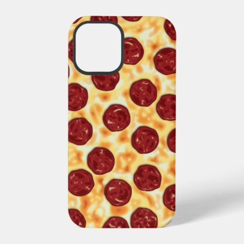 Pepperoni Pizza Pattern iPhone 12 Pro Case