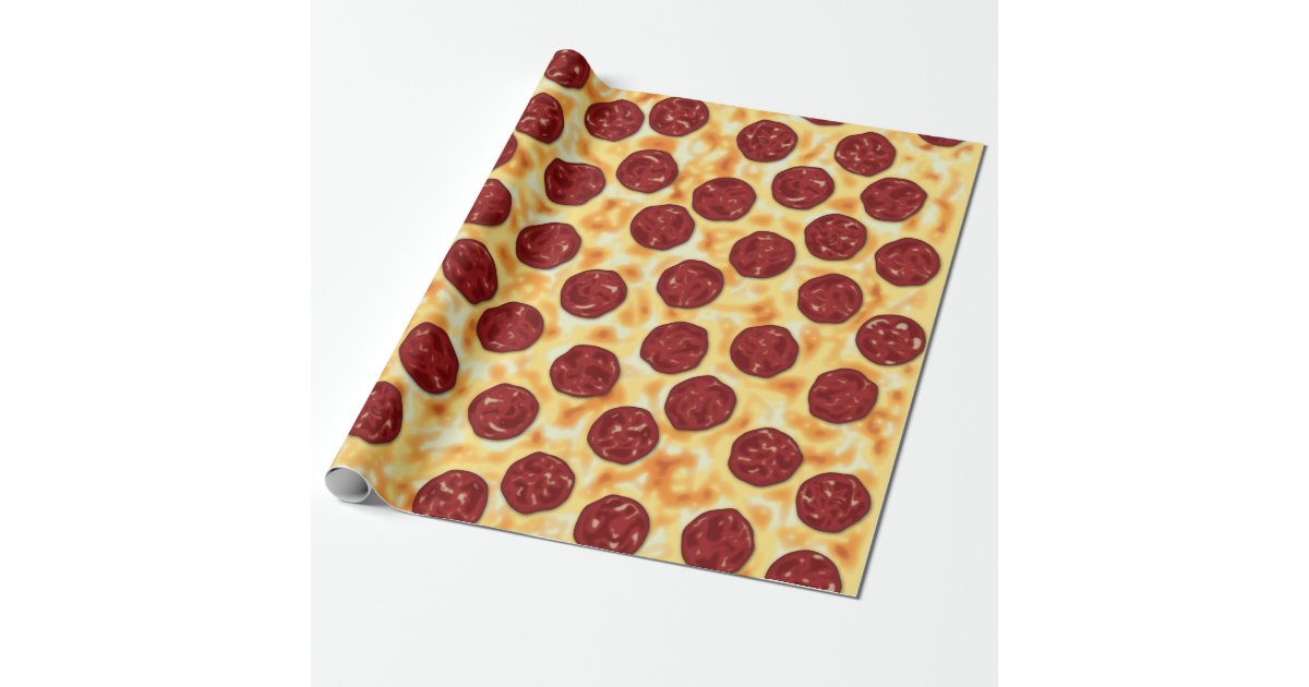 I only want to wrap up in this cozy pepperoni pizza blanket from