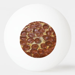 Pepperoni Pizza Ping Pong Ball