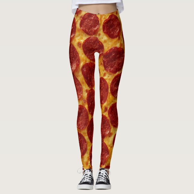 PEPPERONI PIZZA PLUS 3  LEGGINGS (Front)