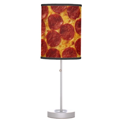 PEPPERONI PIZZA PLUS 3   TABLE LAMP