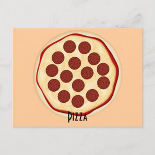 Pepperoni Pizza Recipe Card