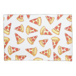 Pepperoni Pizza Slice Drawing Pattern Pillowcase at Zazzle