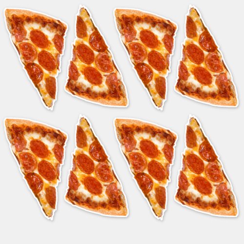 Pepperoni Pizza Slice Sticker