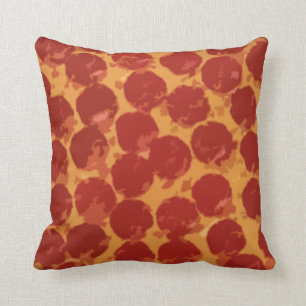 Pepperoni Pizza Throw Pillow