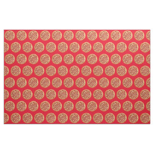 Pepperoni Pizza Thunder_Cove  Fabric