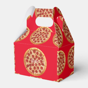 Pepperoni Pizza Thunder_Cove Favor Boxes