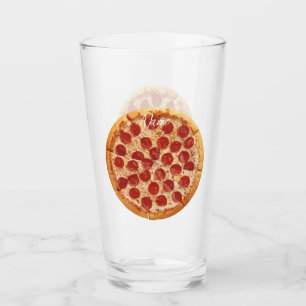 Pepperoni Pizza Thunder_Cove Glass
