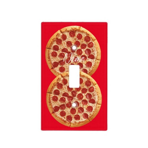 Pepperoni Pizza Thunder_Cove Light Switch Cover