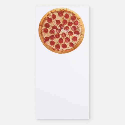 Pepperoni Pizza Thunder_Cove Magnetic Notepad