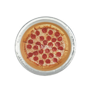 Pepperoni Pizza Thunder_Cove Ring