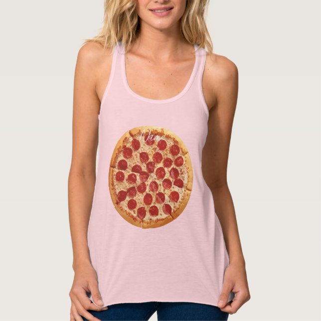 Pepperoni Pizza Thunder_Cove Tank Top (Front)