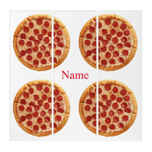 Pepperoni Pizza Thunder_Cove Triptych