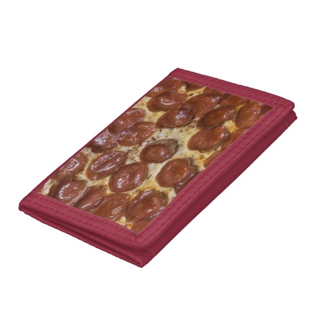 Pepperoni Pizza Tri-fold Wallet (Bottom)