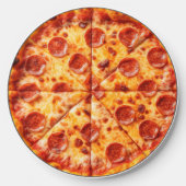 Pepperoni Pizza Wireless Charger (Front)
