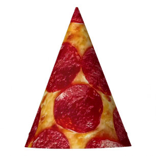 pepperonis pizza birthday party party hat