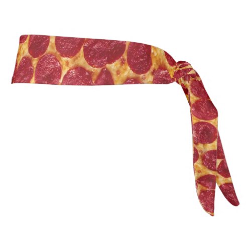 pepperonis pizza tie headband