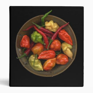 Peppers 3 Ring Binder