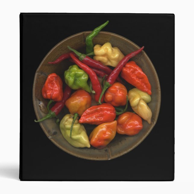 Peppers 3 Ring Binder (Front)