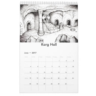 Pepper's Adventures Fantasy Art 2017 Calendar