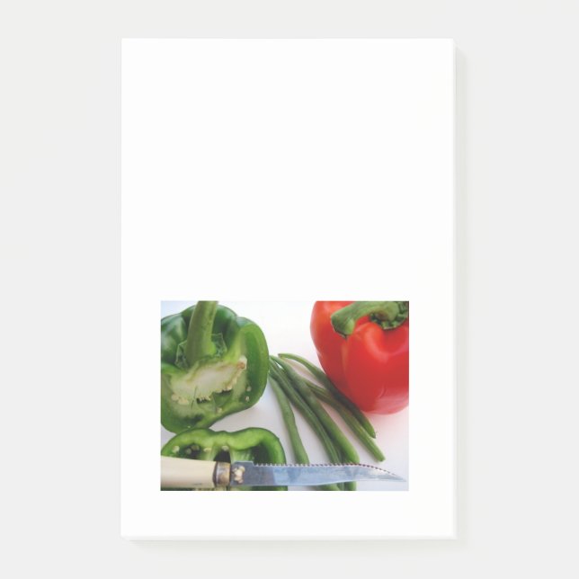 Peppers and Beans Note (Front)