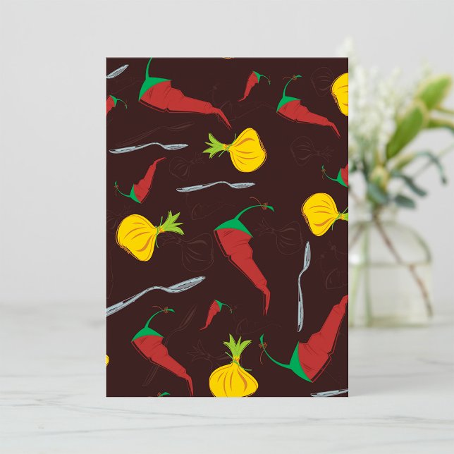Peppers And Onions Invitation (Creator Uploaded)