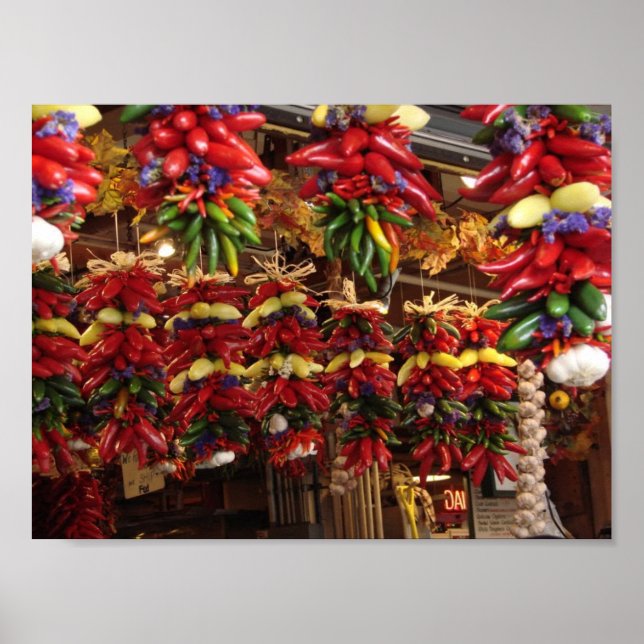 Peppers at Pike Place Market Poster (Front)