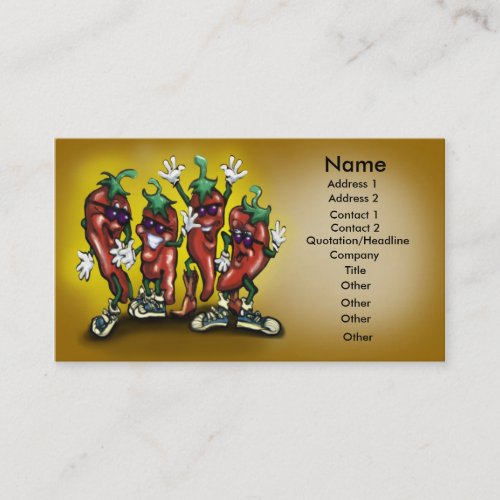 Peppers Card Business Card Templates