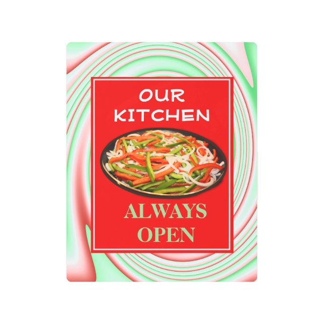 Peppers Galore Metal Print (Front)