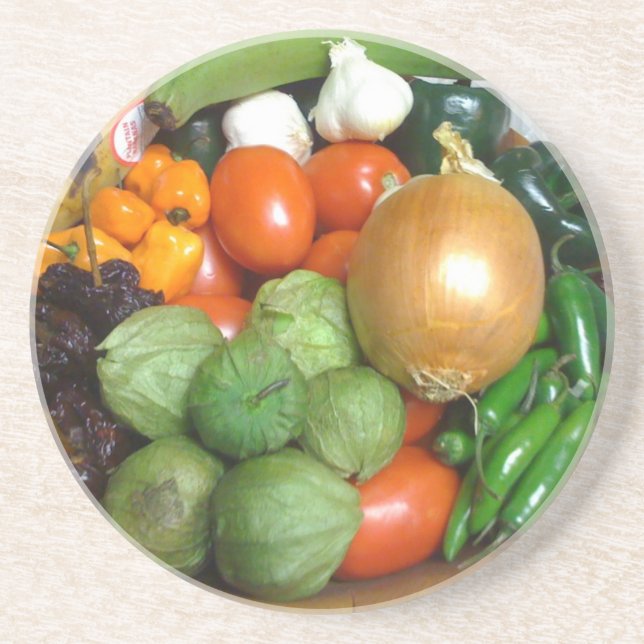 Peppers Its Whats Cooking Sandstone Coaster (Front)