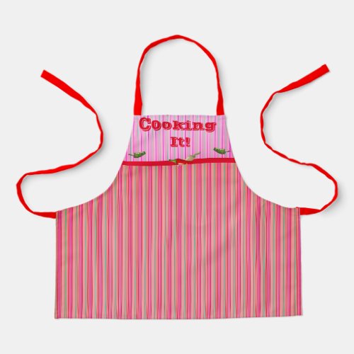  Peppers Kitchen Helper _ Barbeque Time Apron