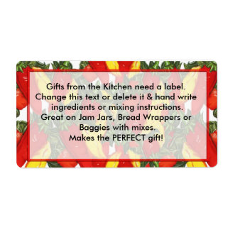 Peppers Labels Gifts from the Kitchen need labels
