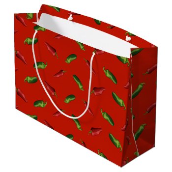 Peppers Large Gift Bag by stickywicket at Zazzle