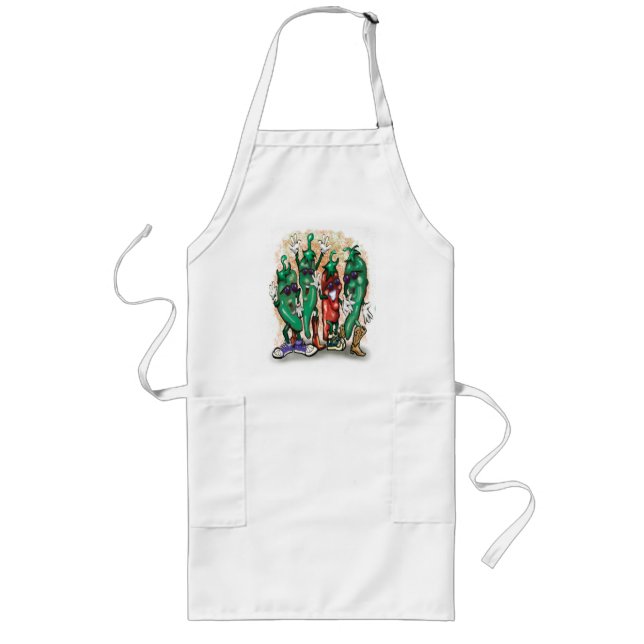 Peppers Long Apron (Front)