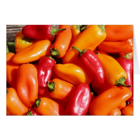 Peppers Mini sized Cards (Front Horizontal)