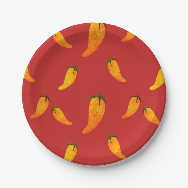 Peppers Paper Plates (Front)