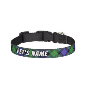 Peppy Pets Clan Blair Tartan Pet Collar