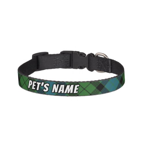 Peppy Pets Clan MacKay Ancient Tartan Pet Collar