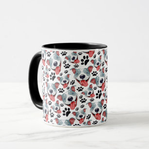 Peppy Pit Bull American Pitbull Pet Puppy Dog Mug