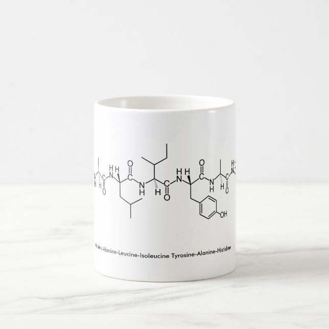Peptide name mug (Center)
