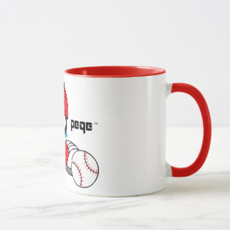 PEQE Baseball Character Mug