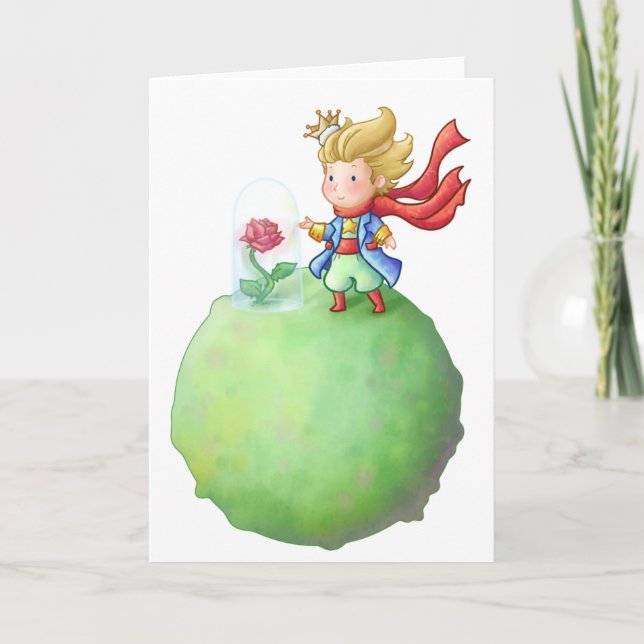 Pequeno Príncipe Card (Front)