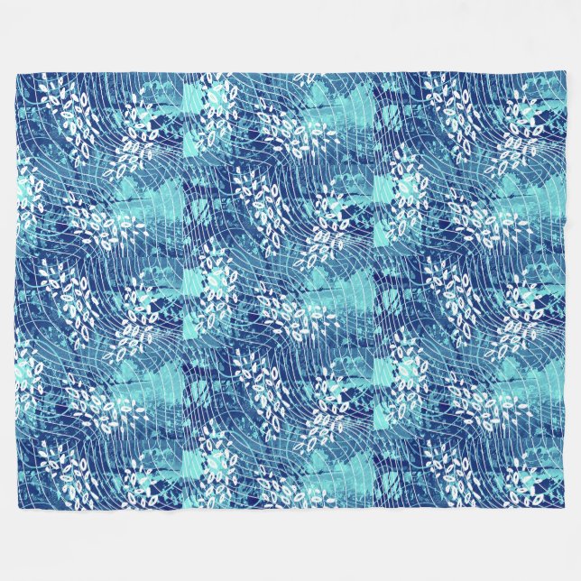 Per Aspera Azure Blanket (Front (Horizontal))