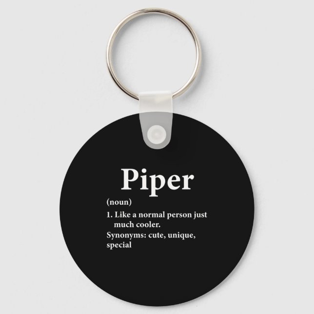 Per Definition  Keychain (Front)