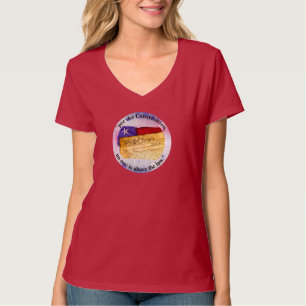 "per the Constitution, no one is above the law." T-Shirt