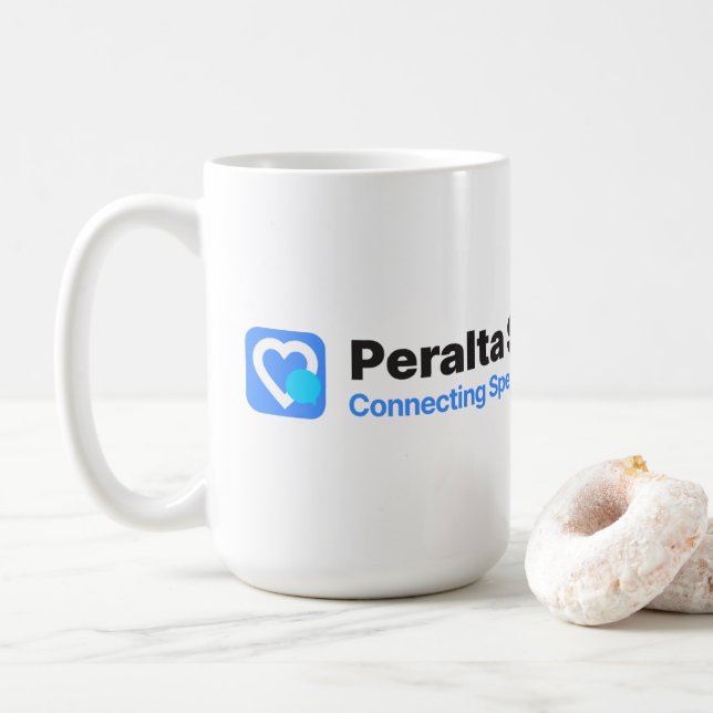 Peralta Speech Therapy  Coffee Mug (With Donut)