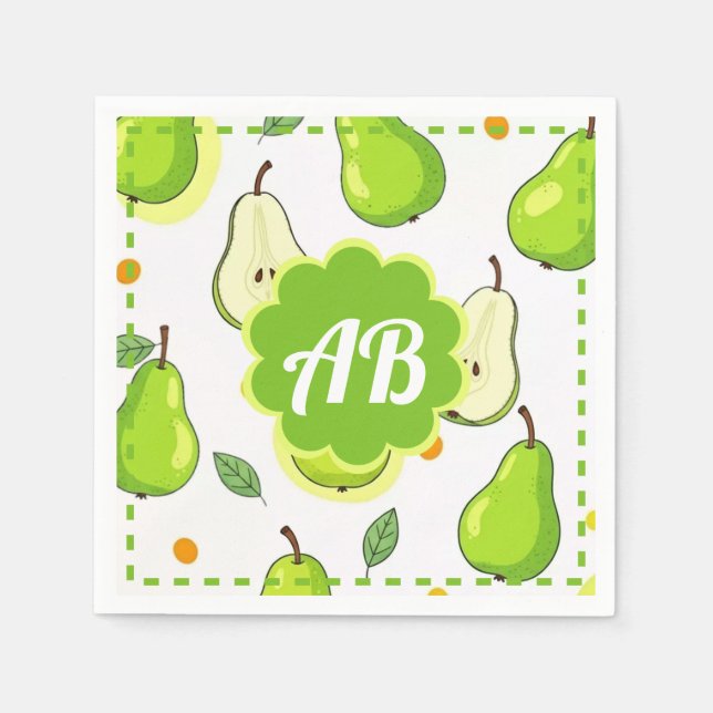 peras design napkins (Front)