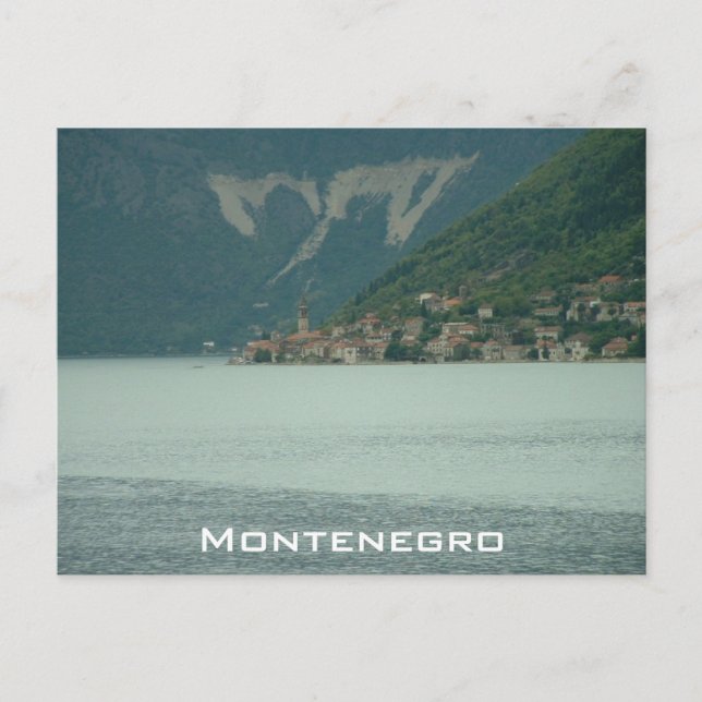 Perast and Boka Kotorska Postcard (Front)